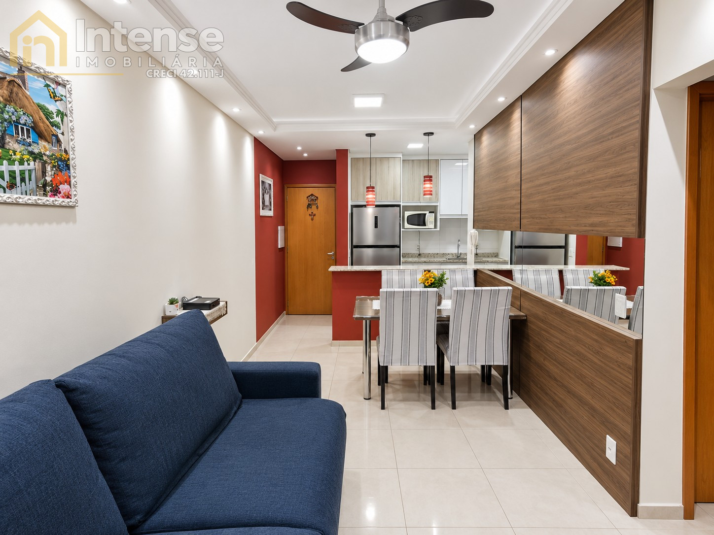 Apartamento à venda, 62m² - 100% MOBILIADO por R$ 239.900,00 - CONDOMINIO ANALIA - Americana/SP — foto 4