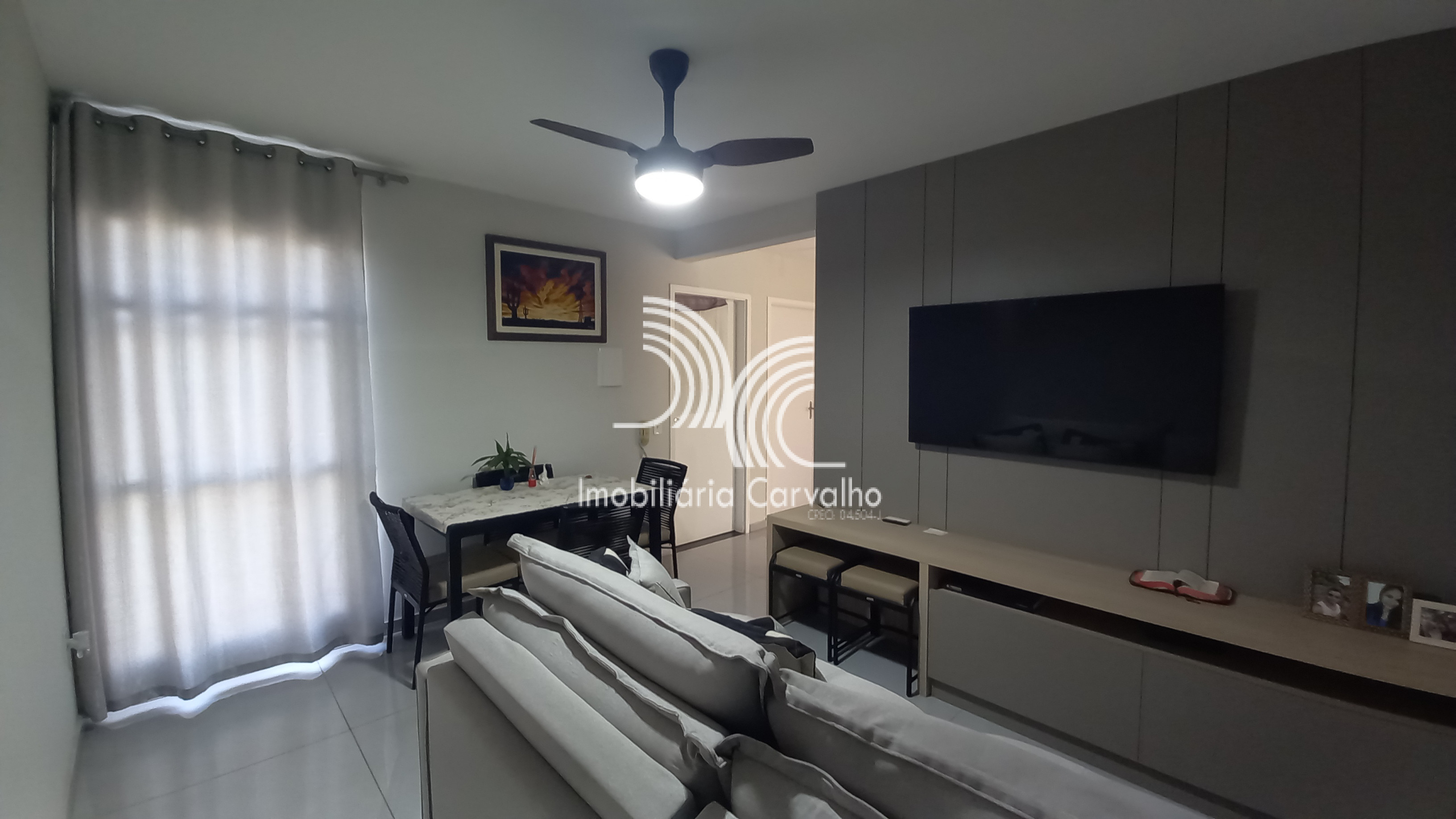 Apartamento com 2 dormitórios para locação, 49m² por R$ 1.400,00/mês - CONDOMINIO RESIDENCIAL RUBI - Santa Bárbara D'Oeste/SP — foto 2