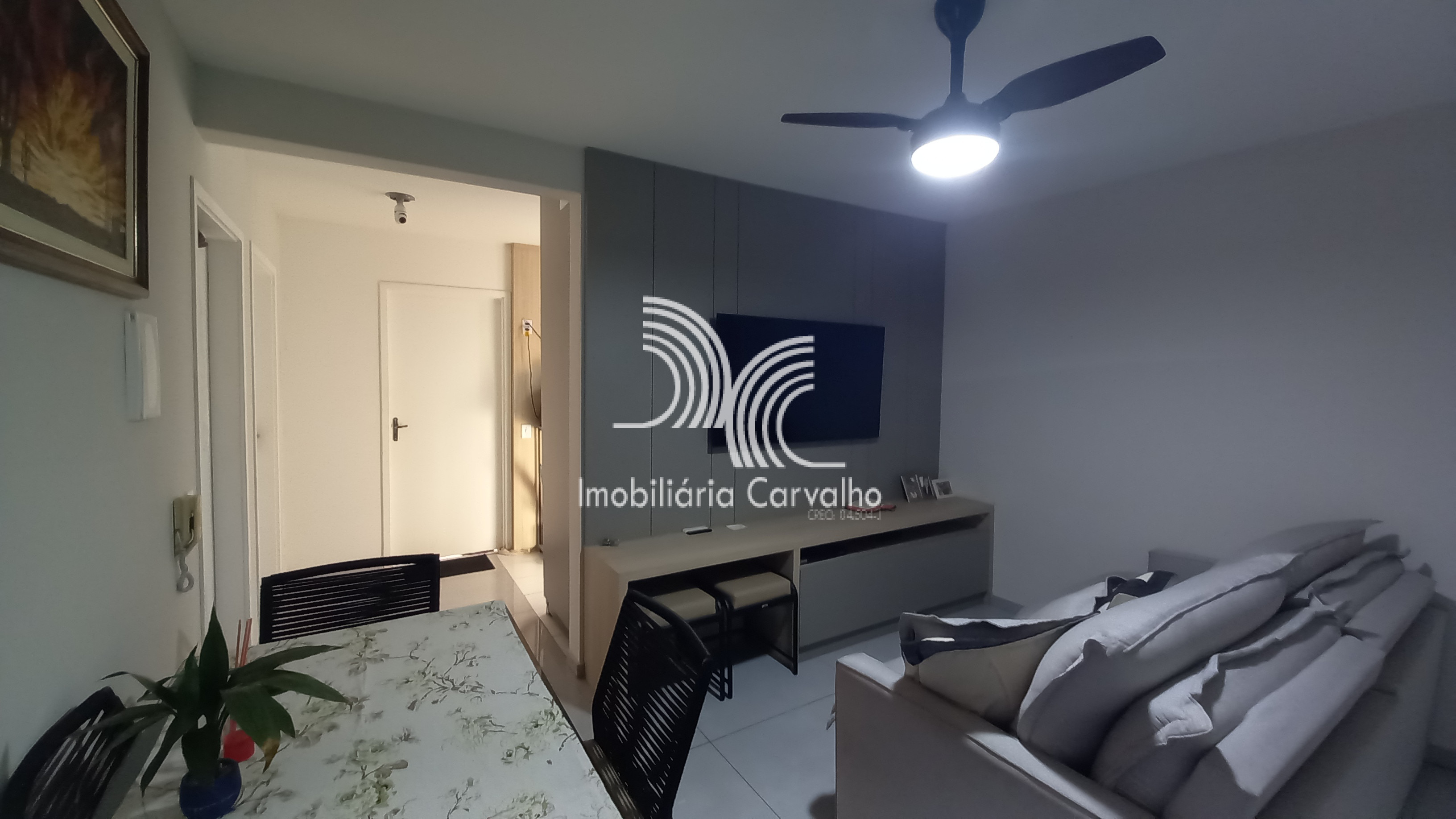 Apartamento com 2 dormitórios para locação, 49m² por R$ 1.400,00/mês - CONDOMINIO RESIDENCIAL RUBI - Santa Bárbara D'Oeste/SP — foto 3