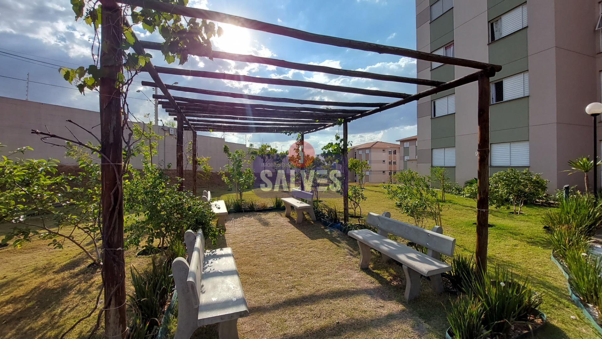Apartamento com 2 dormitórios para locação por R$ 1.200,00/mês - Condomínio Jade - Santa Bárbara D'Oeste/SP — foto 2