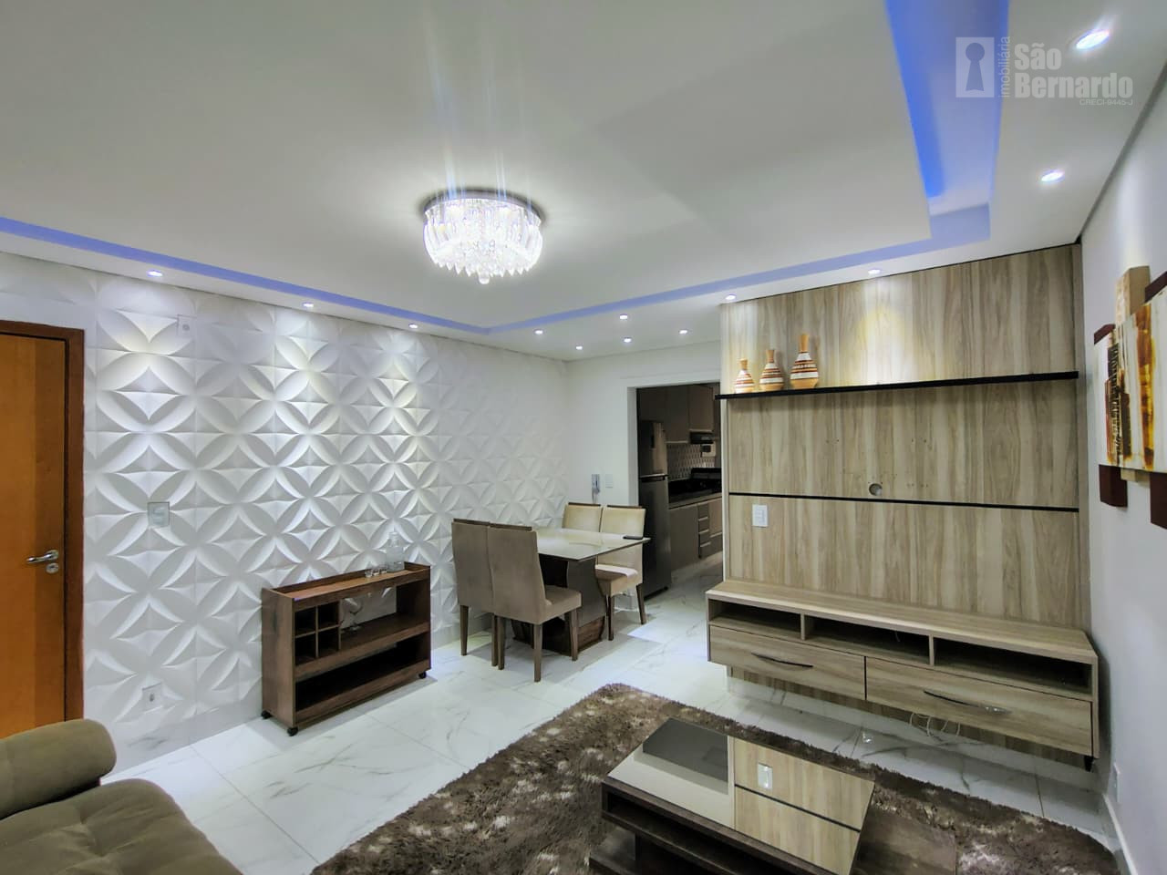 Apartamento mobiliado com 2 dormitórios para locação por R$ 1.700,00/mês - Jardim São Domingos - Americana/SP — foto 3