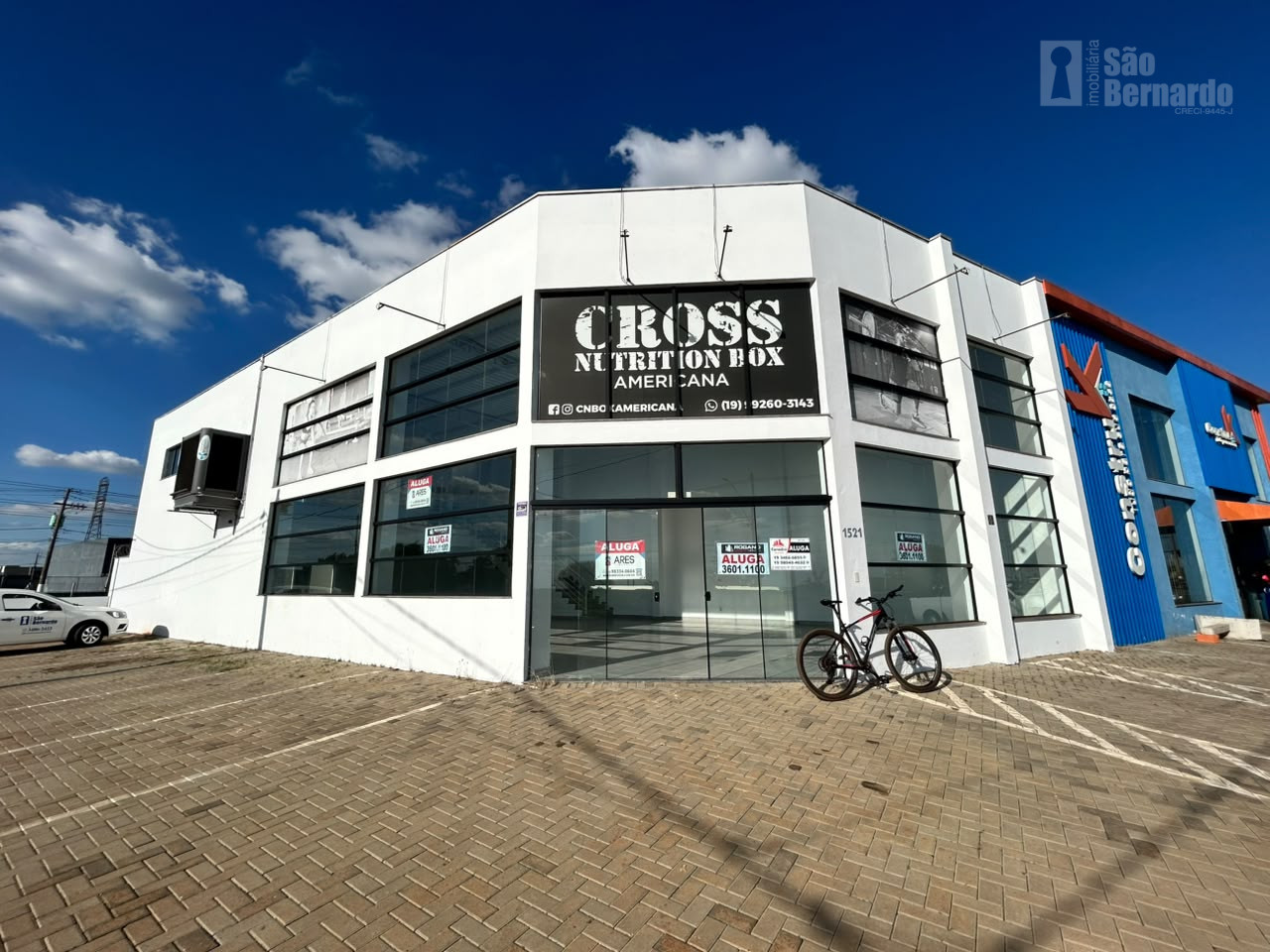 Salão Comercial / Loja para locação, 290m² por R$ 8.500,00/mês - Parque Universitário - Americana/SP — foto 2