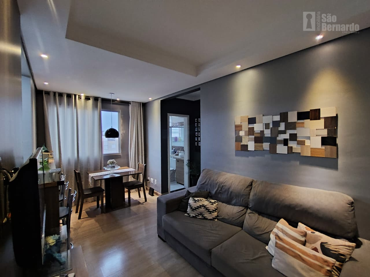 Apartamento com 2 dormitórios para locação, 50m² por R$ 1.300,00/mês - CONDOMINIO PARQUE ARKANSAS - Americana/SP — foto 2