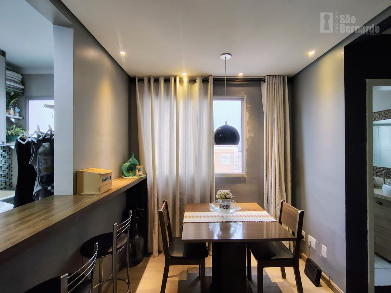 Apartamento com 2 dormitórios para locação, 50m² por R$ 1.300,00/mês - CONDOMINIO PARQUE ARKANSAS - Americana/SP — foto 4