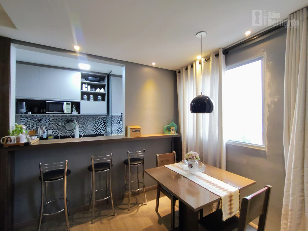 Apartamento com 2 dormitórios para locação, 50m² por R$ 1.300,00/mês - CONDOMINIO PARQUE ARKANSAS - Americana/SP — foto 5