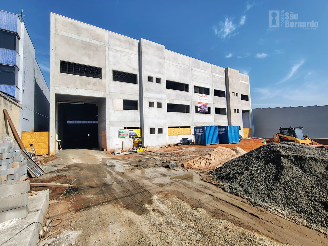 Salão Industrial em Loteamento Industrial Machadinho