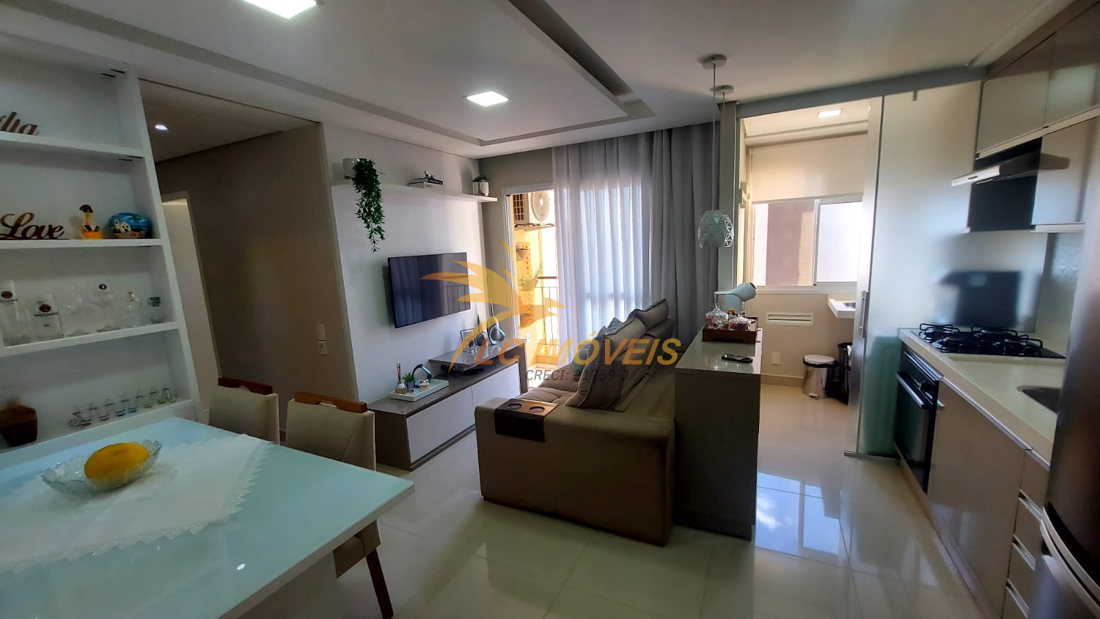 Apartamento com 2 dormitórios à venda, 59m² por R$ 380.000,00 - Cond. Villa Bergamo - Santa Bárbara D'Oeste/SP — foto 2