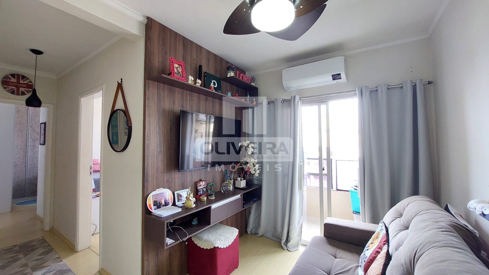 Apartamento com 2 dormitórios à venda, 55m² por R$ 266.000,00 - Condomínio Residencial Spazio Amalfi - Americana/SP — foto 3