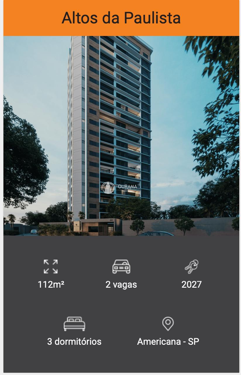Apartamento com 3 dormitórios à venda, 112m² por R$ 1.350.000,00 - ALTOS DA PAULISTA RESIDENCIAL - Americana/SP — foto 2