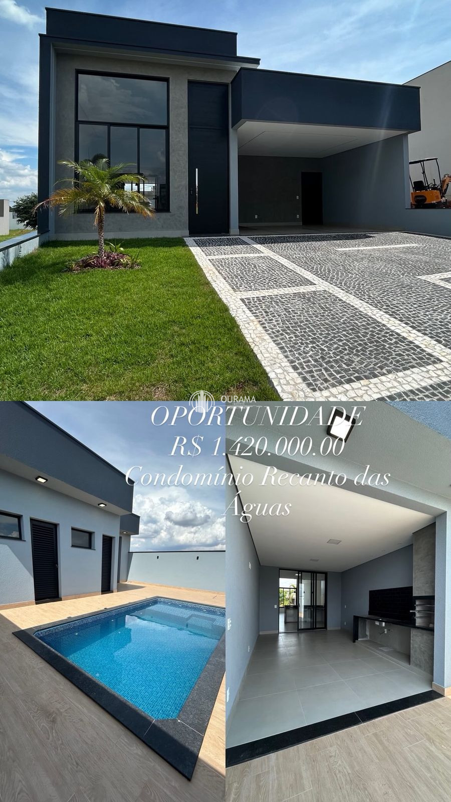 Casa em condomínio em Jardim Recanto das Águas