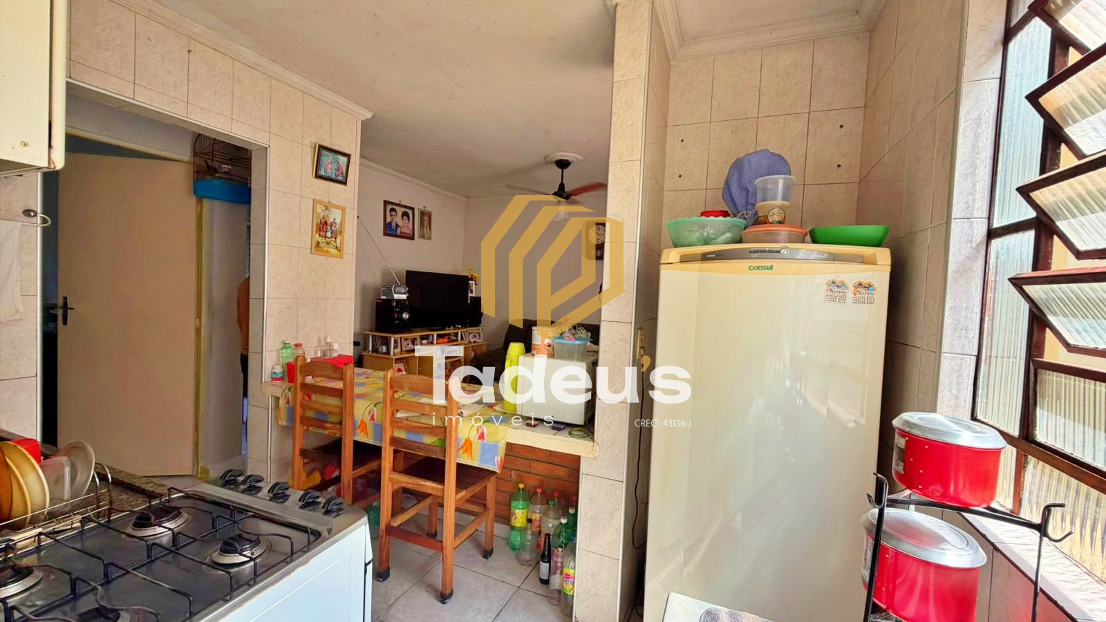 Apartamento com 2 dormitórios à venda, 43m² por R$ 95.000,00 - Conjunto Habitacional Roberto Romano - Santa Bárbara D'Oeste/SP — foto 3