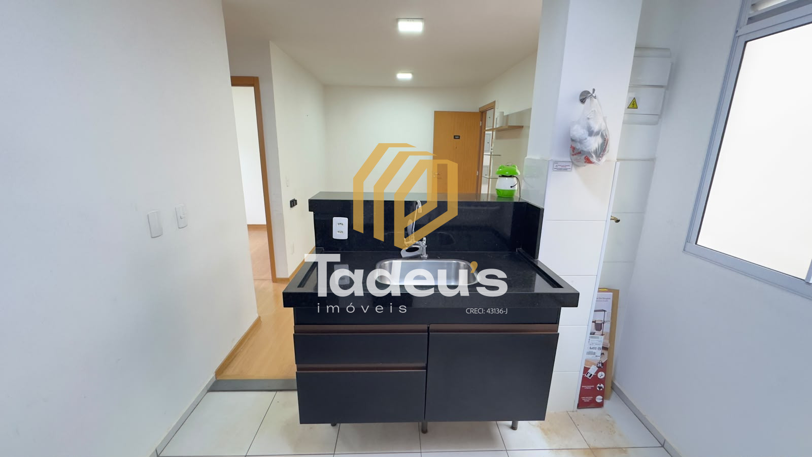 Apartamento com 2 dormitórios para locação, 45m² por R$ 1.200,00/mês - Residencial Angellis - Santa Bárbara D'Oeste/SP — foto 5