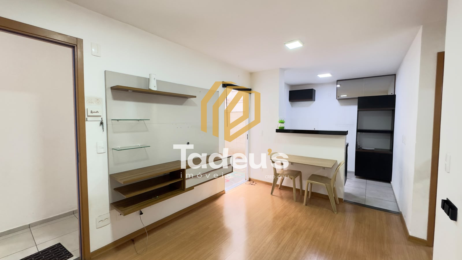 Apartamento com 2 dormitórios para locação, 45m² por R$ 1.200,00/mês - Residencial Angellis - Santa Bárbara D'Oeste/SP — foto 2